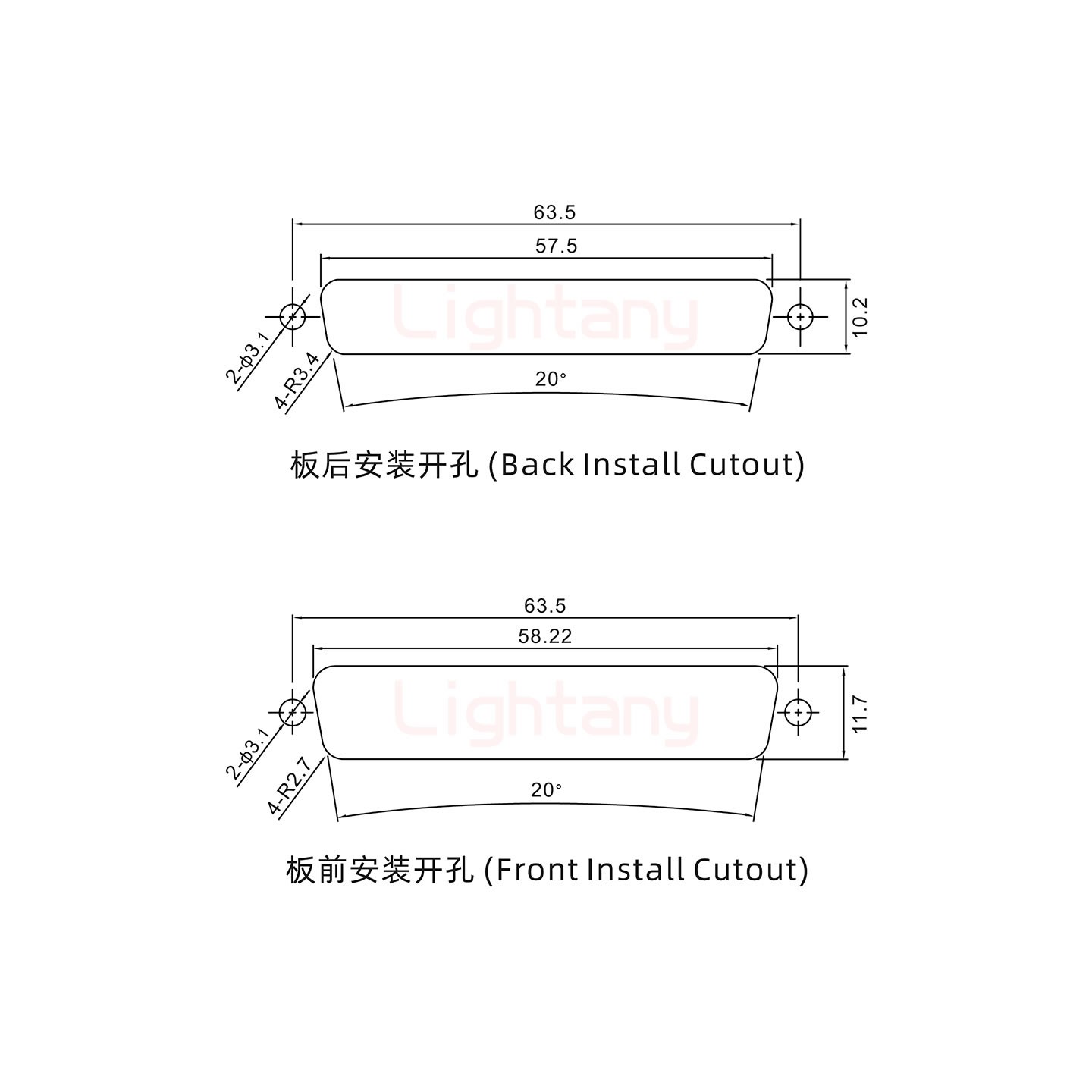 13W6B母短體焊線(xiàn)/光孔/大電流30A