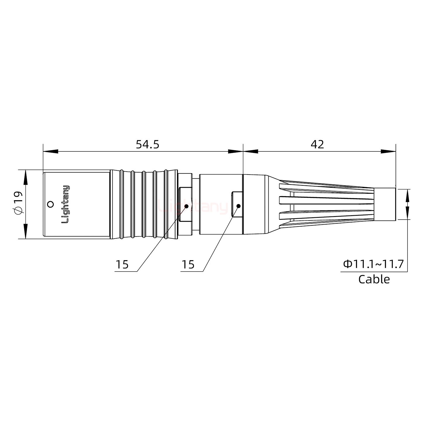 PHG.3B.007.CLLD12Z帶護(hù)套浮動插座